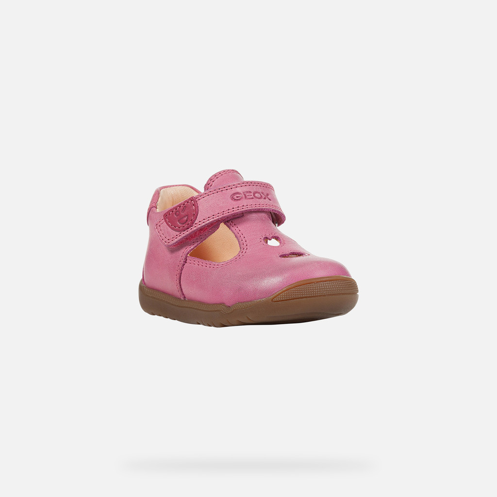 Geox Baby Meisje B MACCHIA Gir Sandaal, roze, 21 EU, roze, 21 EU