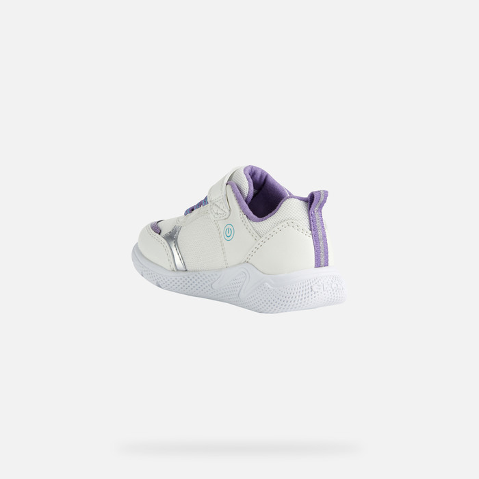 LIGHT-UP SHOES BABY EC_T30618_30 - White/Lilac