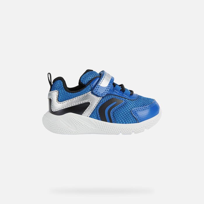 Geox® SPRINTYE: Baby blue Low Sneakers | Geox®