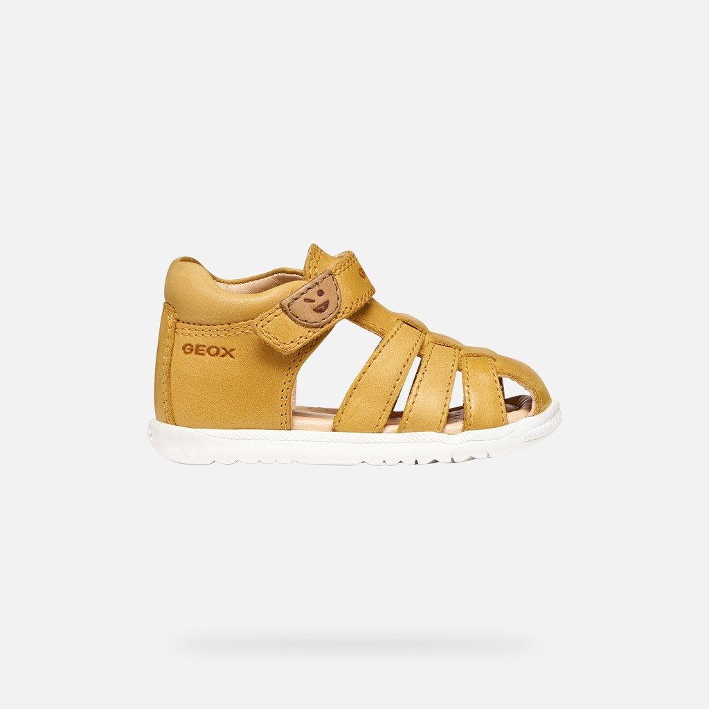 Sandal Macchia Bébé Ocre