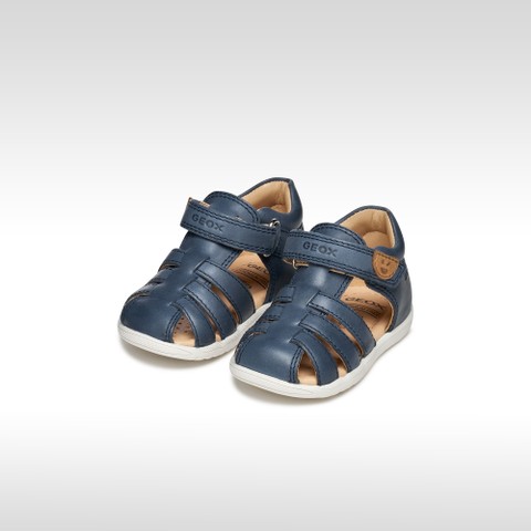 Closed toe sandals SANDAL MACCHIA BABY BOY Navy - image number 1 | GEOX