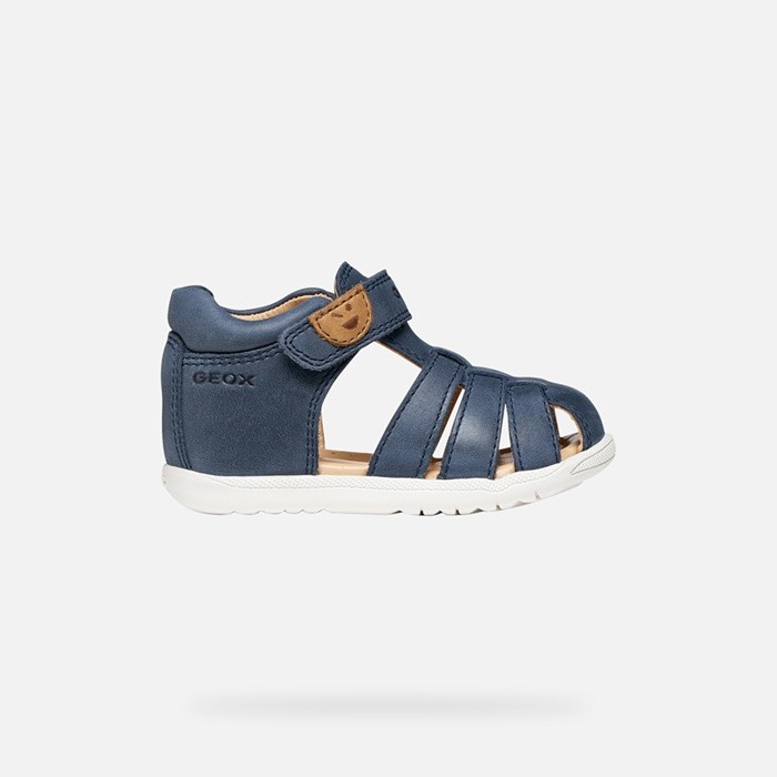 Closed toe sandals SANDAL MACCHIA BABY BOY Navy | GEOX