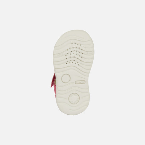 closed toe sandals SANDAL MACCHIA BABY GIRL Dark Pink - image number 6 | GEOX
