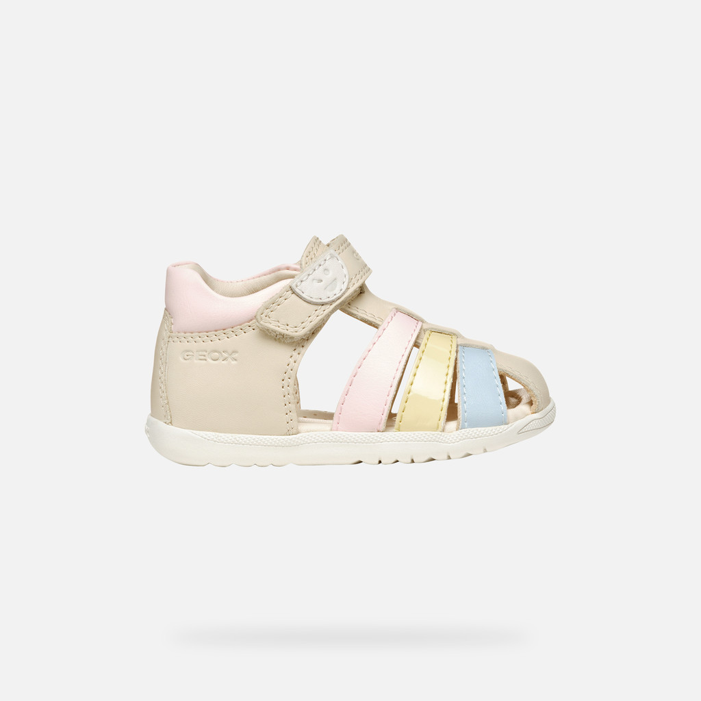Sandal Macchia Bébé Ivoire Clair/jaune Clair
