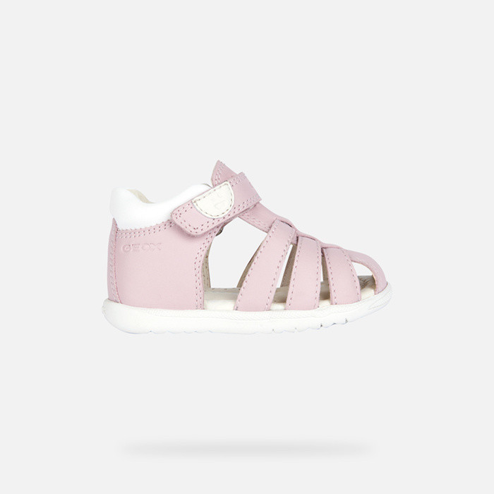 Geschlossene sandalen SANDAL MACCHIA BABY Rosa | GEOX