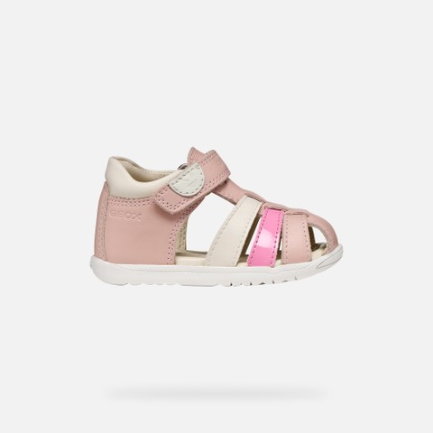 Closed toe sandals SANDAL MACCHIA BABY Light rose/Rose - image number 1 | GEOX