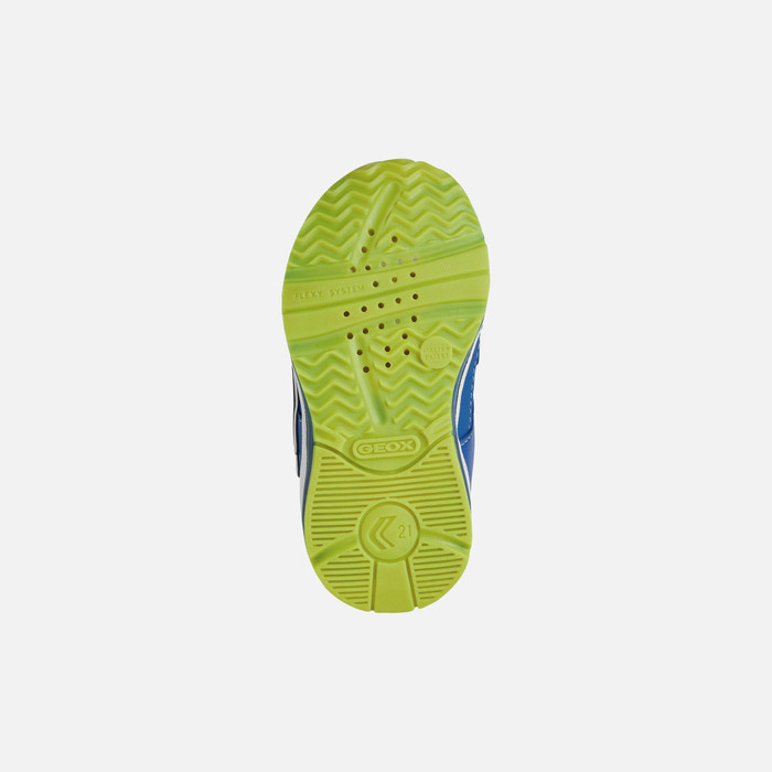 gatear Normal Enjuague bucal Geox® TODO: Zapatos Con Luces Azul regio Bébé Niño | Geox®