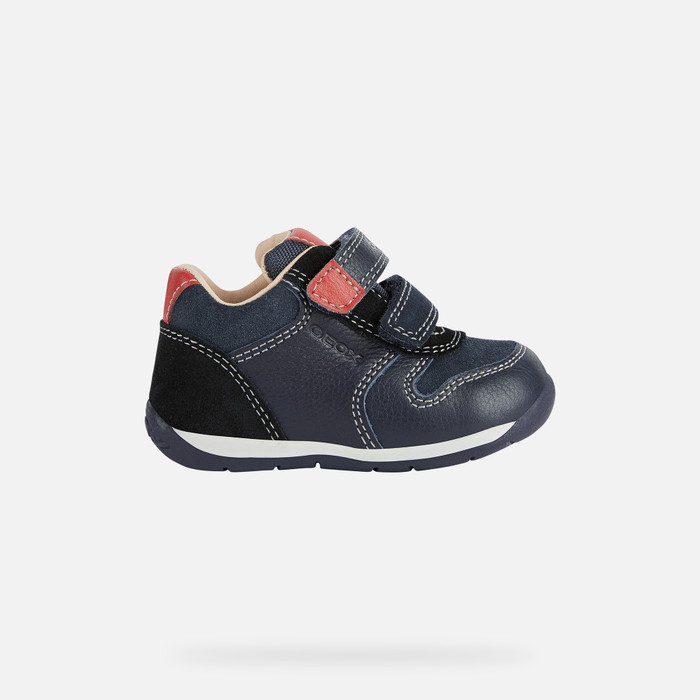 Geox® Baby Boy's Navy Velcro Shoes | FW22 Geox®