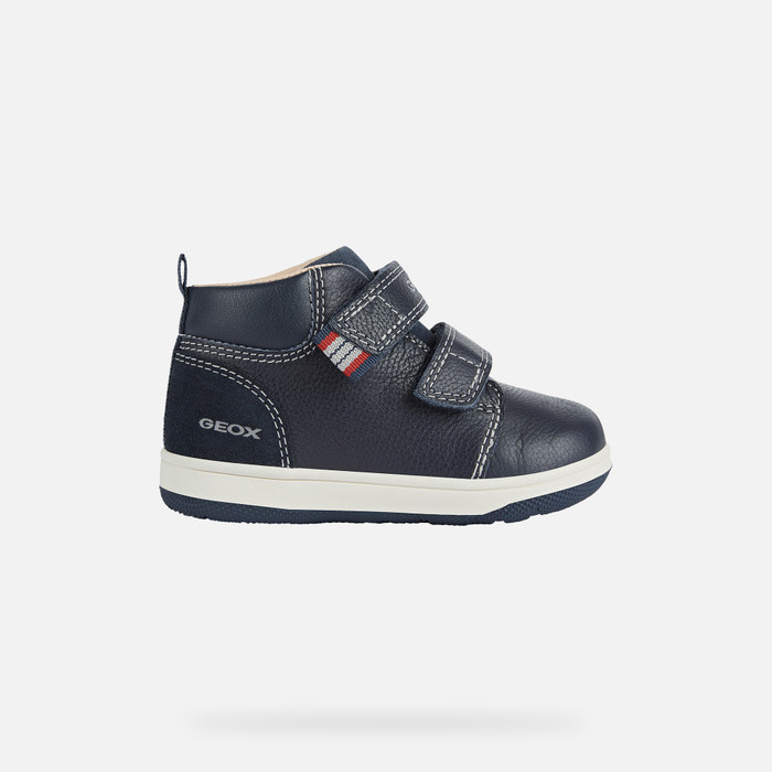 Geox® NEW FLICK: Baby Boy's Navy Top Sneakers | Geox®
