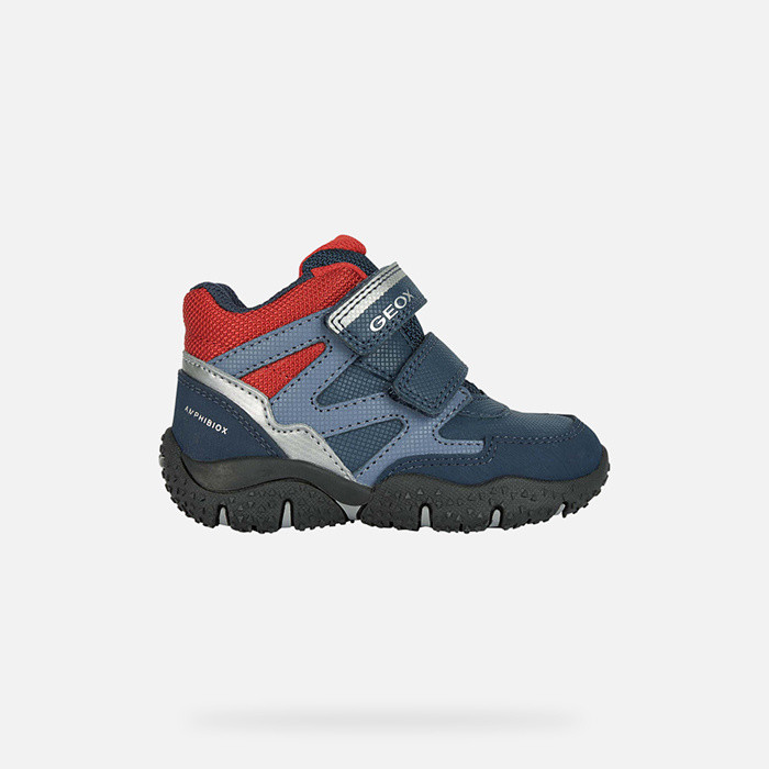 Waterproof shoes BALTIC ABX TODDLER BOY Navy/Red | GEOX