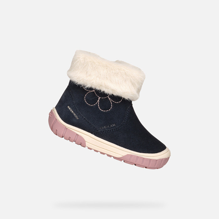 ANKLE BOOTS BABY GIRL OMAR   TODDLER - NAVY