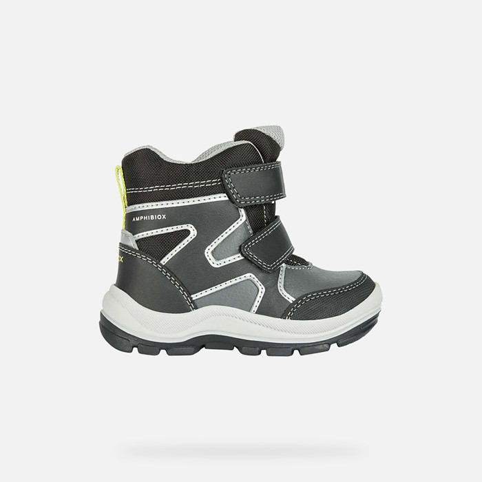 Waterproof shoes FLANFIL ABX TODDLER BOY Black/Grey | GEOX