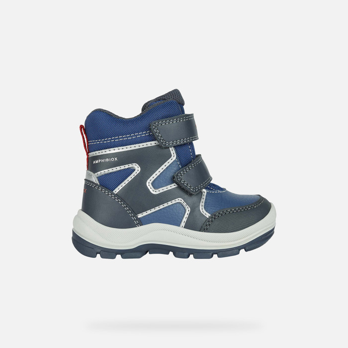 MID-CALF BOOTS BABY FLANFIL ABX TODDLER - NAVY/BLUE