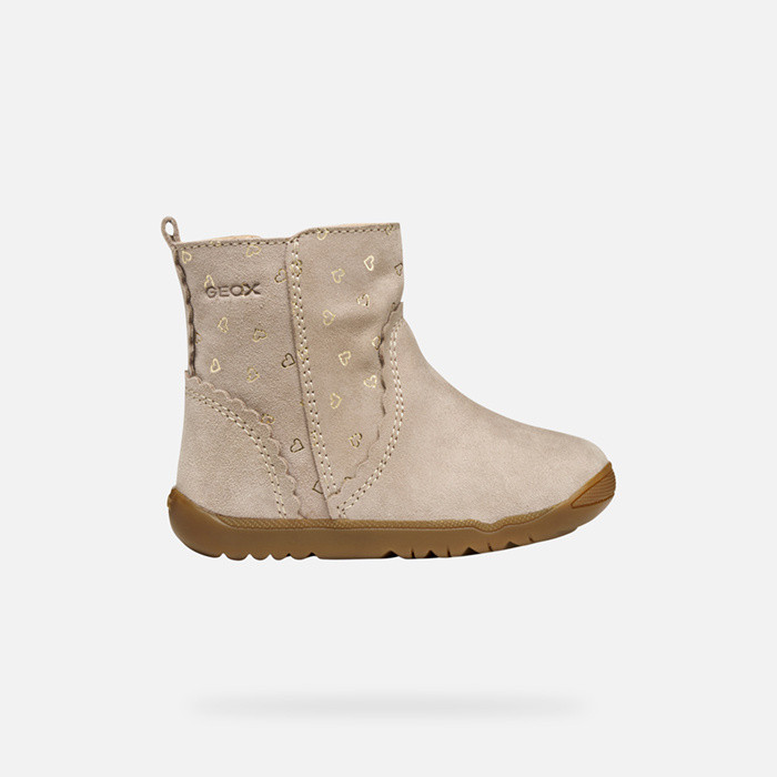 Mid calf boots MACCHIA BABY GIRL Beige | GEOX