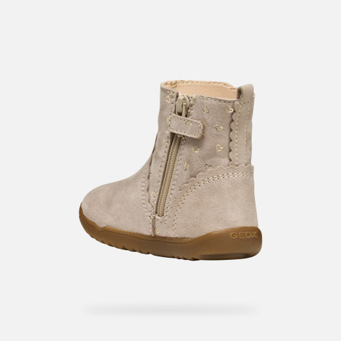 Mid calf boots MACCHIA BABY GIRL Beige - image number 3 | GEOX