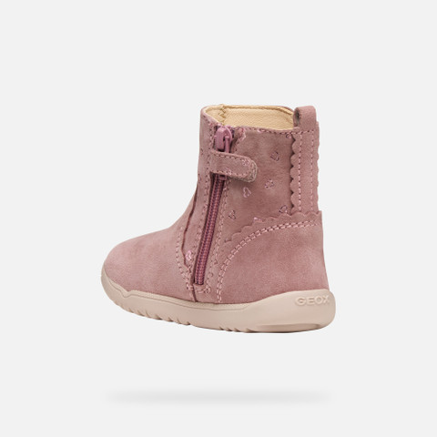 Mid calf boots MACCHIA BABY GIRL Dark Rose - image number 3 | GEOX