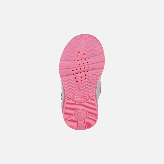 Momento Enorme Granjero Geox® TODO Bebés: Sneakers Rosa oscuro | Geox® Disney