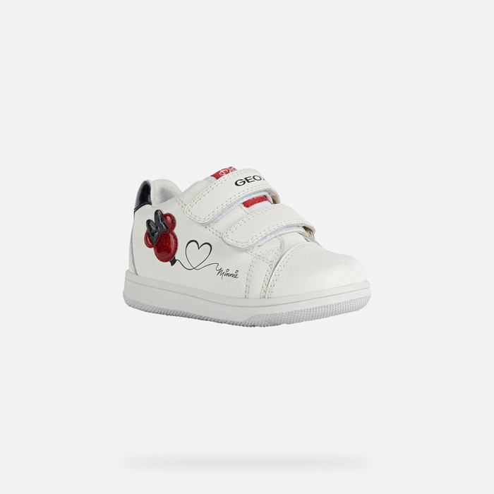 SNEAKERS BABY NEW FLICK BABY - BIANCO/ROSSO