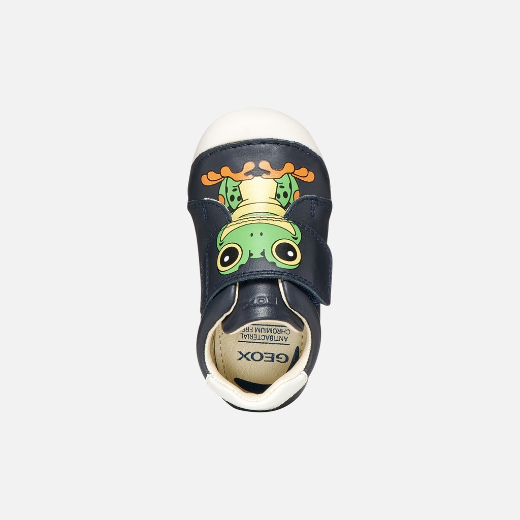 Schuhe mit Klettverschluss TUTIM BABY Marineblau/Gr&uuml;n - image number 5 | GEOX