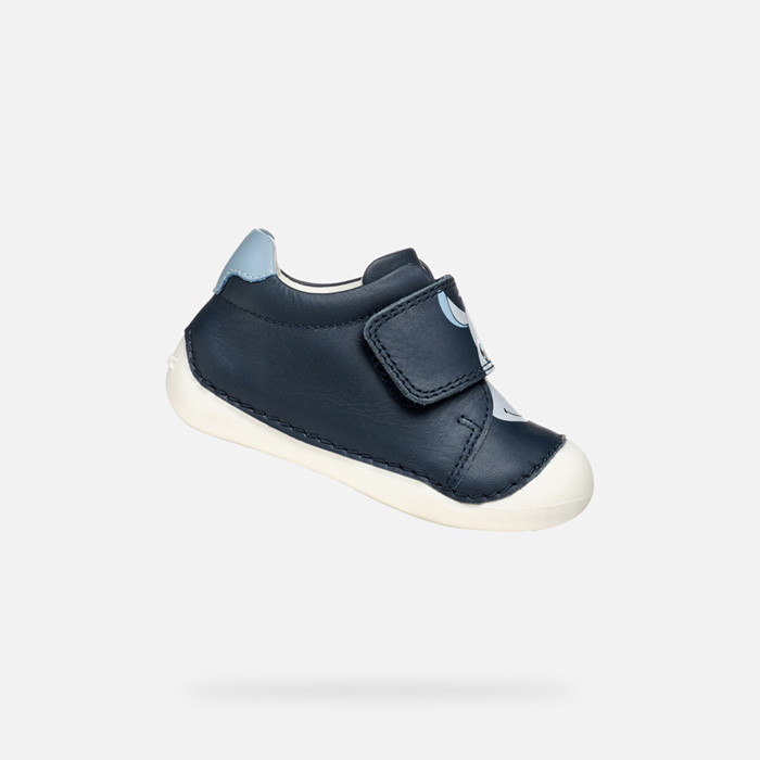 Velcro shoes TUTIM BABY Navy/Light sky | GEOX