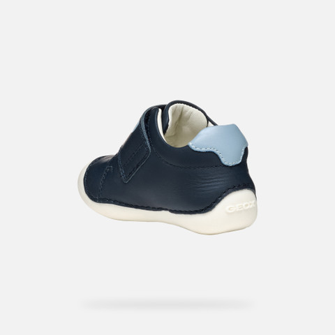velcro shoes TUTIM BABY Navy/Light sky - image number 3 | GEOX