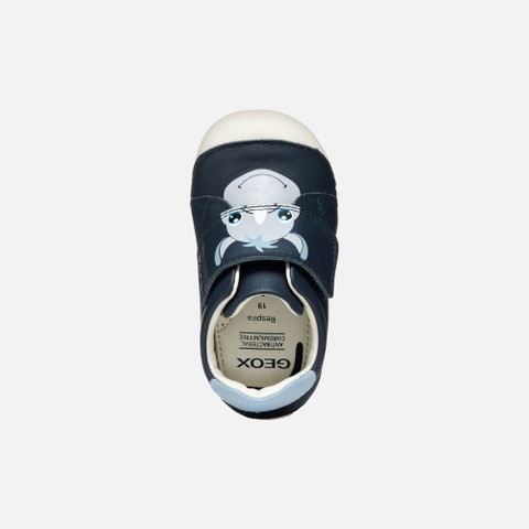 velcro shoes TUTIM BABY Navy/Light sky - image number 5 | GEOX