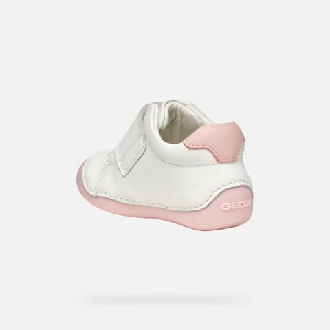 velcro shoes TUTIM BABY White/Rose - image number 3 | GEOX
