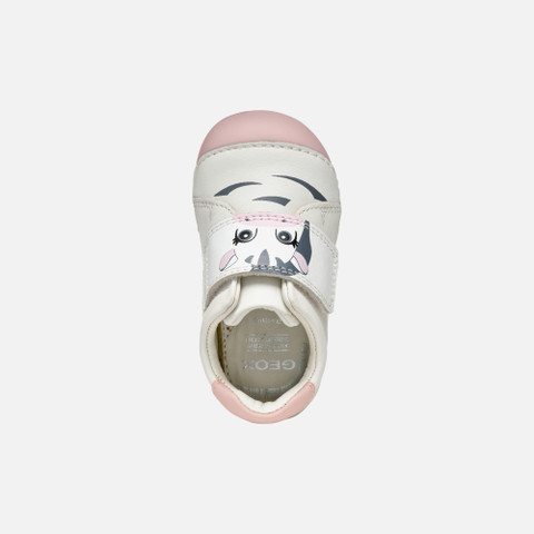 velcro shoes TUTIM BABY White/Rose - image number 5 | GEOX