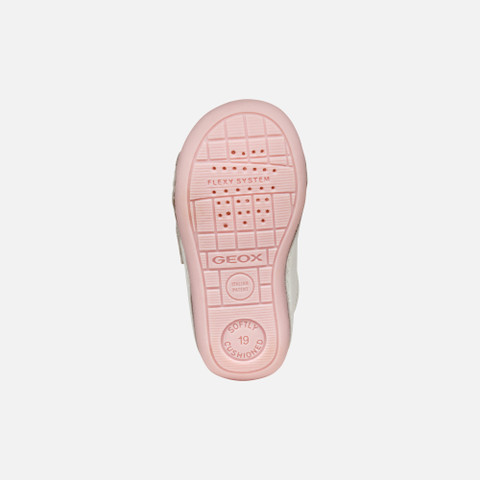 velcro shoes TUTIM BABY White/Rose - image number 6 | GEOX