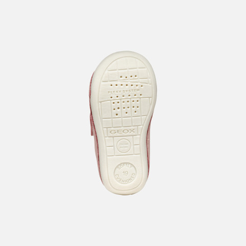velcro shoes TUTIM BABY Rose/White - image number 6 | GEOX