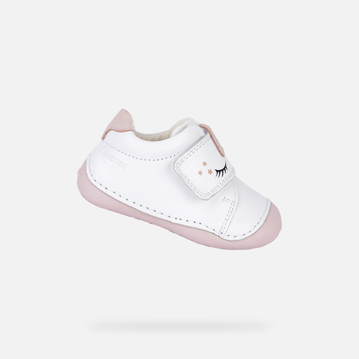 SNEAKERS BABY GIRL TUTIM BABY - WHITE/LIGHT ROSE