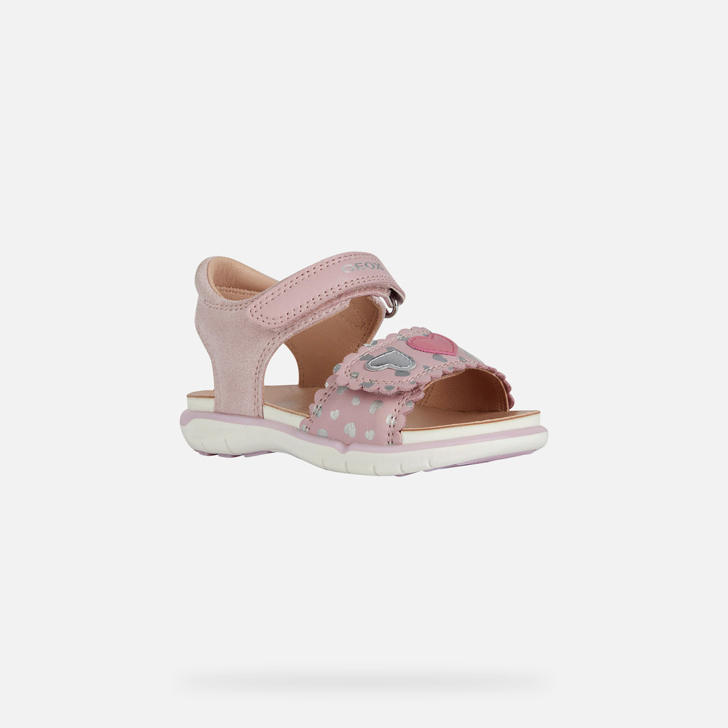 Geox® DELHI: Baby Girl's Rose Open Sandals | Geox ® SS23