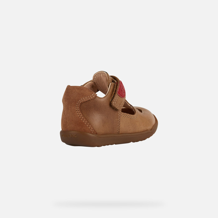 PREMIERS PAS BÉBÉ MACCHIA BÉBÉ - CARAMEL