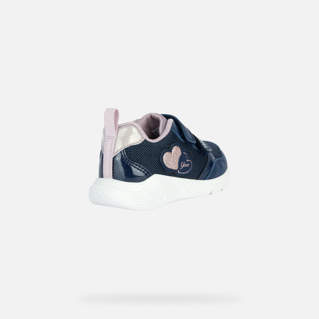 Geox® SPRINTYE GIRL: Low Top Sneakers navy blue Baby Girl | Geox®