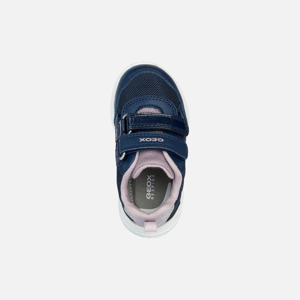 Geox® SPRINTYE GIRL: Low Top Sneakers navy blue Baby Girl | Geox®