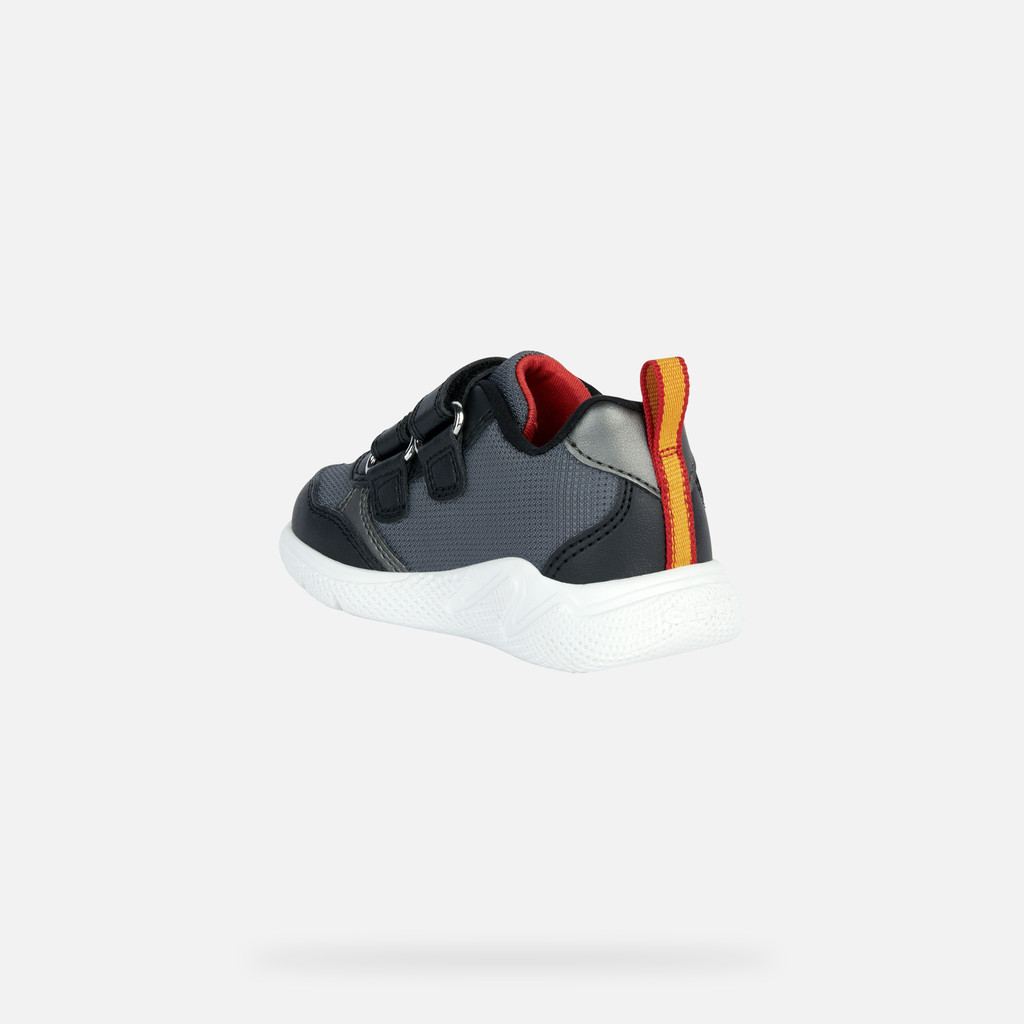 velcro shoes SPRINTYE TODDLER BOY Black/Red - image number 3 | GEOX