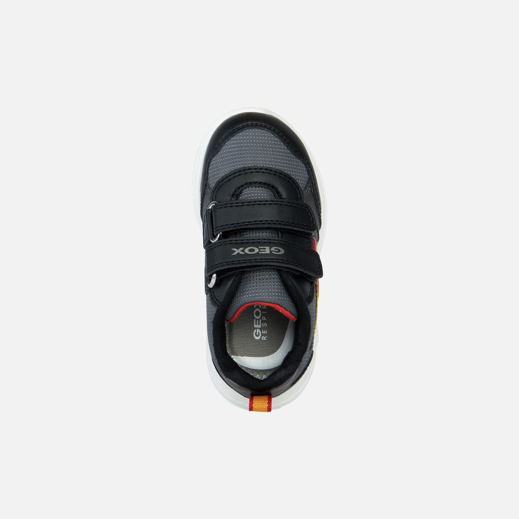 velcro shoes SPRINTYE TODDLER BOY Black/Red - image number 5 | GEOX