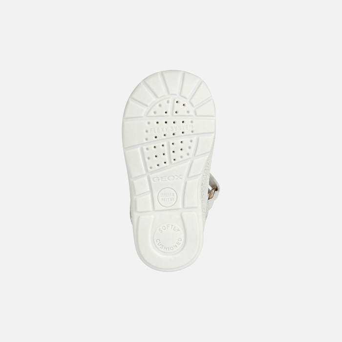desconcertado Respiración Comercio Geox® KAYTAN: Zapatos De Boda Blancos Bébé Niña | Geox®