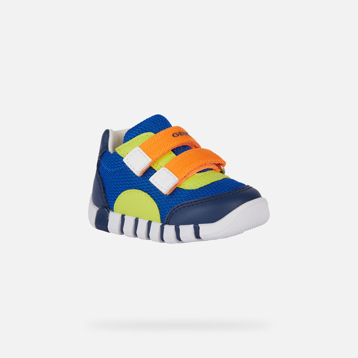 Sneakers Geox B Iupidoo Boy B3555A 01454 C4002 Dunkelblau
