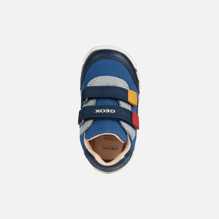 Buy Geox Baby Boys Blue Rishon First Steps Shoes from Next Belgium