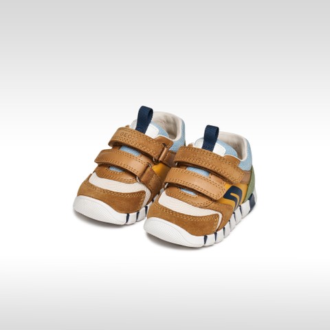 Velcro shoes IUPIDOO BABY Caramel/Ochre - image number 1 | GEOX