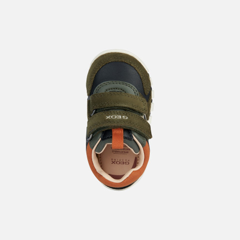 velcro shoes IUPIDOO BABY Dark Green/Black - image number 5 | GEOX