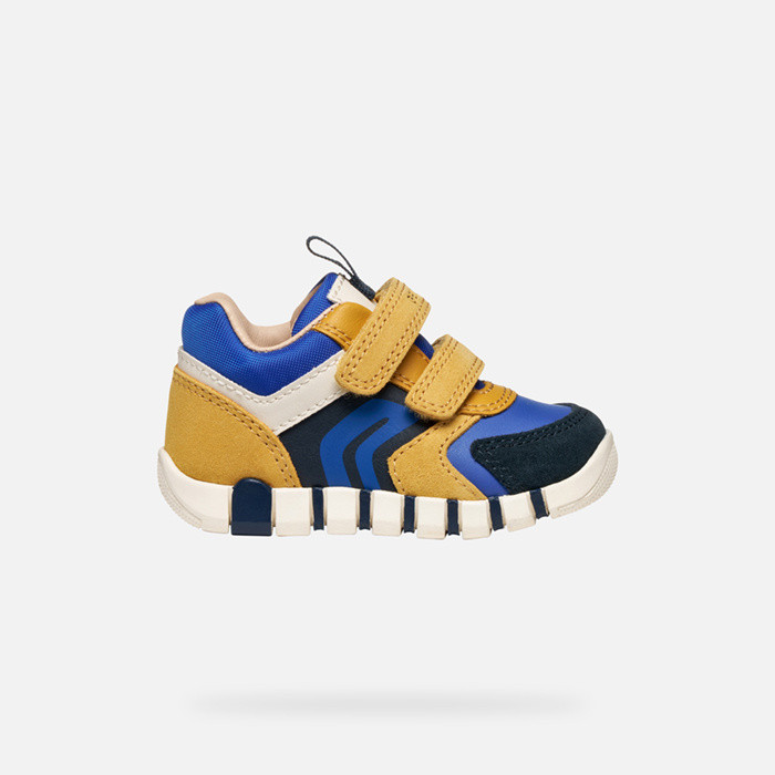 Velcro shoes IUPIDOO BABY Ochre/Royal | GEOX