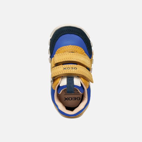 Velcro shoes IUPIDOO BABY Ochre/Royal - image number 5 | GEOX