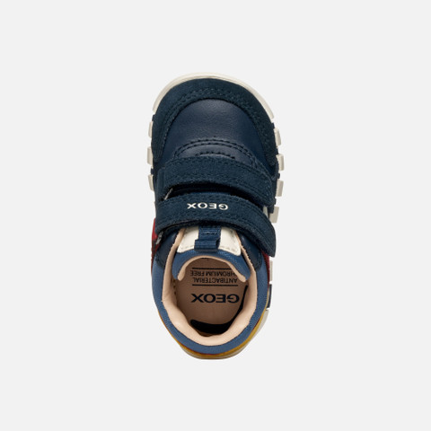 Velcro shoes IUPIDOO BABY Navy/Dark Red - image number 5 | GEOX