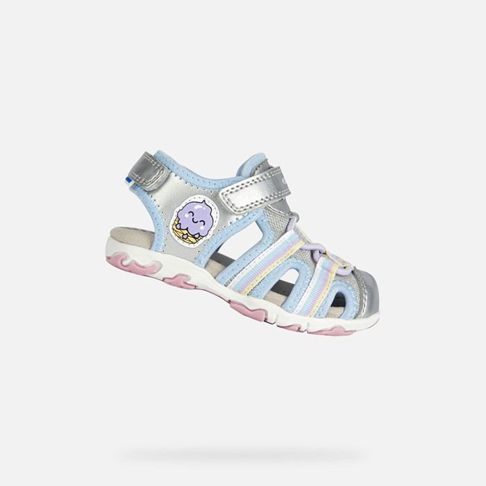 SANDALS BABY GIRL SANDAL FLAFFEE   TODDLER - SILVER