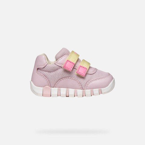 Velcro shoes IUPIDOO BABY Pink/Light yellow - image number 1 | GEOX