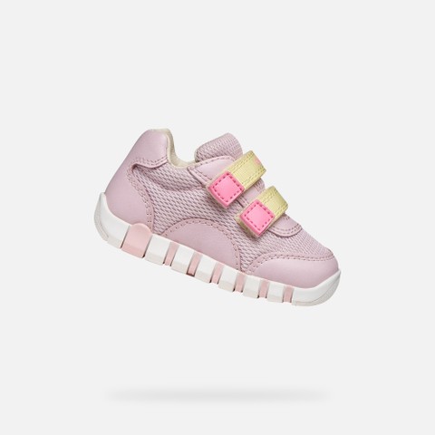 Velcro shoes IUPIDOO BABY Pink/Light yellow | GEOX