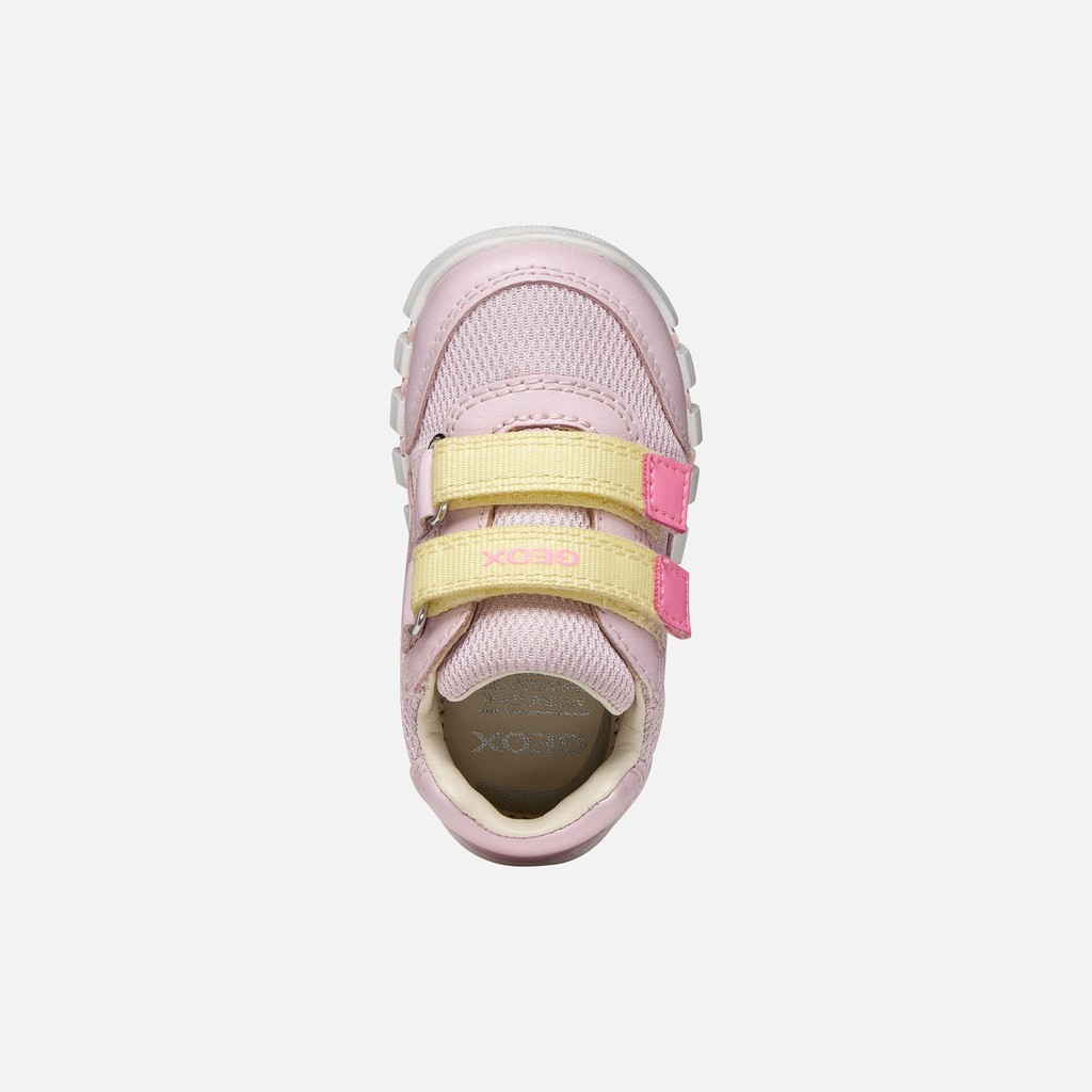 Velcro shoes IUPIDOO BABY Pink/Light yellow - image number 5 | GEOX