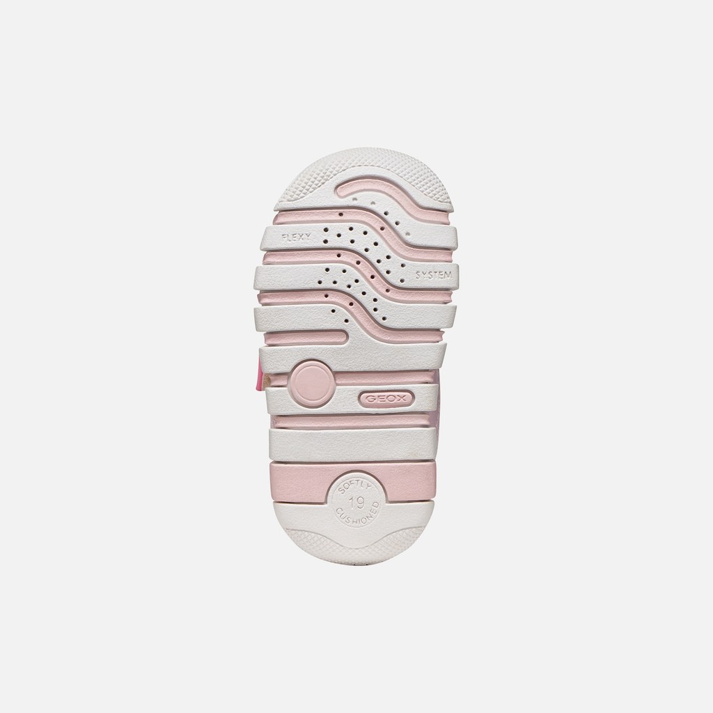 Velcro shoes IUPIDOO BABY Pink/Light yellow - image number 6 | GEOX